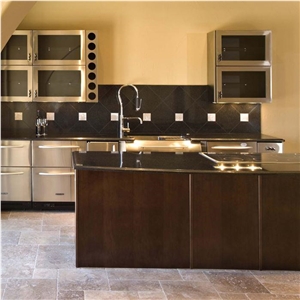 Star Galaxy Black Granite Tile 12X12 Polished