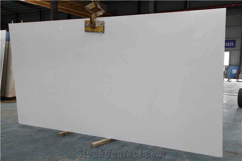 Aristone White Nero Marquina Engineered Marble Slab