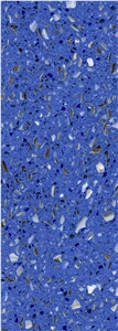 Blue Color Terrazzo Blue Color Terrazzo