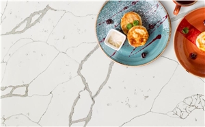 Calacatta White Quartz 03