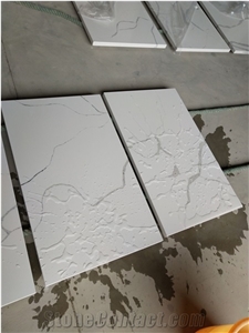 Calacatta White Quartz Vanity Top