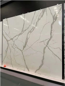 Calacatta White Sintered Stone 10
