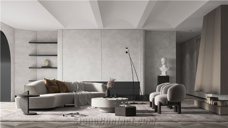 Carmen Light Grey Sintered Stone