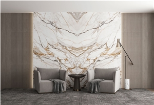 Gilded White Sintered Stone 1