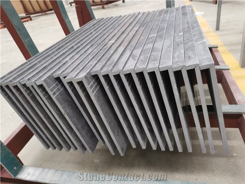 Grey Emperador Sintered Stone Stair