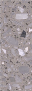 Grey Emperador Terrazzo