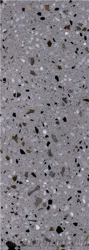 Grey Emperador Terrazzo