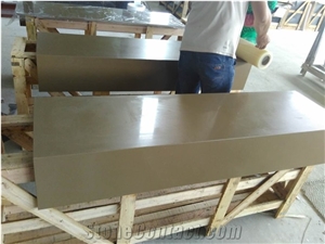 Pure Gold Quartz Kitchen Countertops