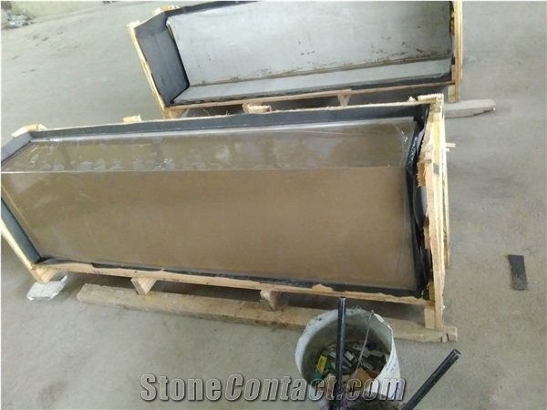 Pure Gold Quartz Kitchen Countertops