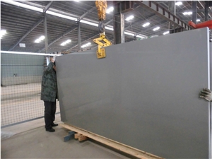 Pure Grey Quartz Slab