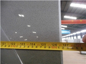 Pure Grey Quartz Slab