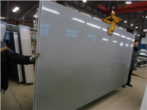 Pure Grey Quartz Slab