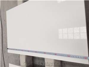 Pure White Quartz Bathroom Vanity Units