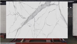 Statuary Calacatta Nano Glass Crystallized Marble