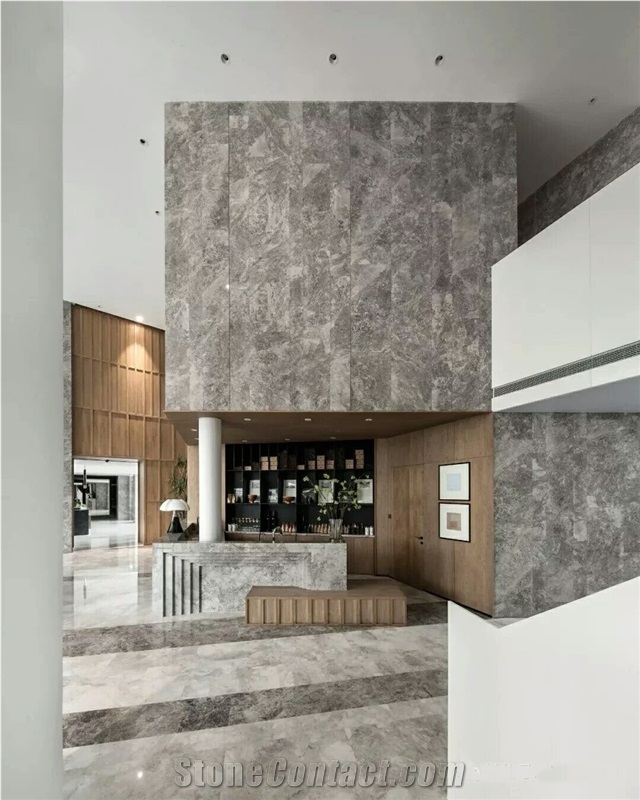 Badal Grey Marble Application