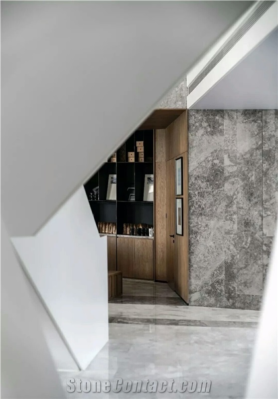 Badal Grey Marble Application