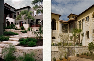 Beige Limestone Application