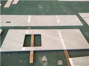 Bianco Carrara Marble Kitchen Top Series1