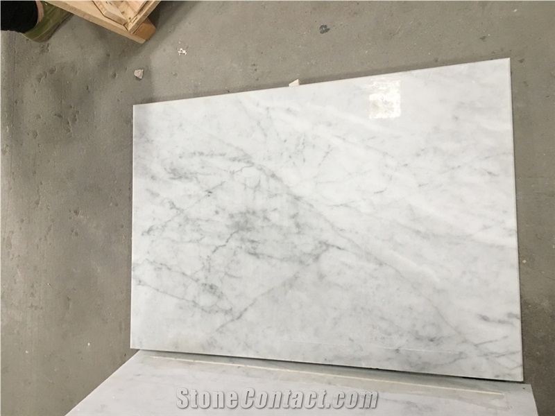 Bianco Carrara Marble Vanity Top Bathroom Tops