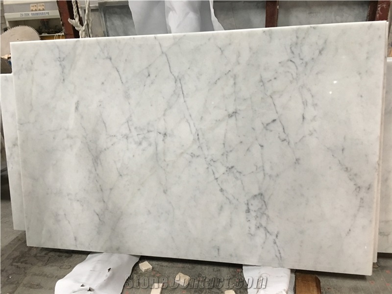 Bianco Carrara Marble Vanity Top Bathroom Tops