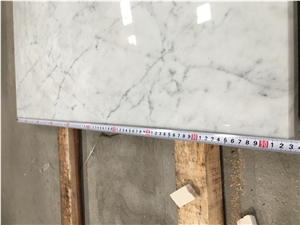 Bianco Carrara Marble Vanity Top Bathroom Tops