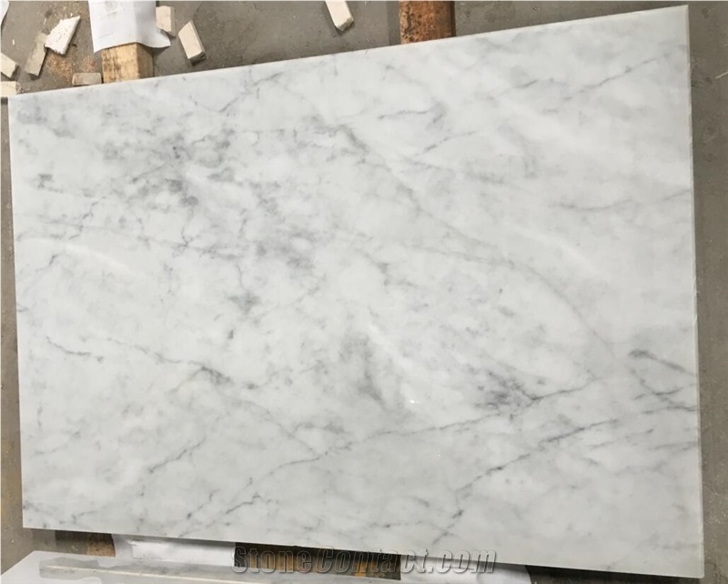 Bianco Carrara Marble Vanity Top Bathroom Tops
