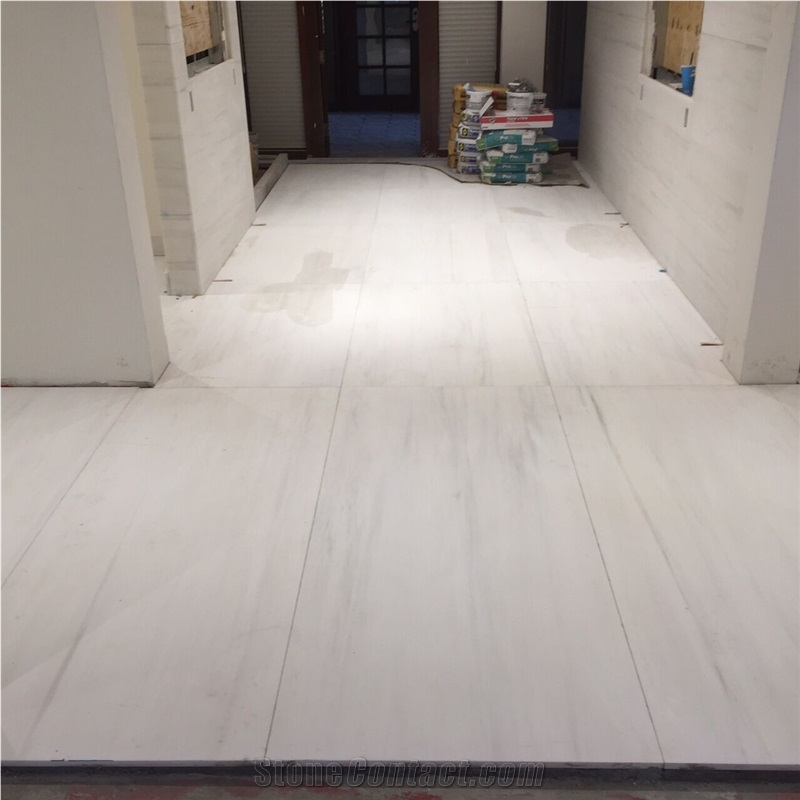 Bianco Dolomite Marble Bathroom Countertop