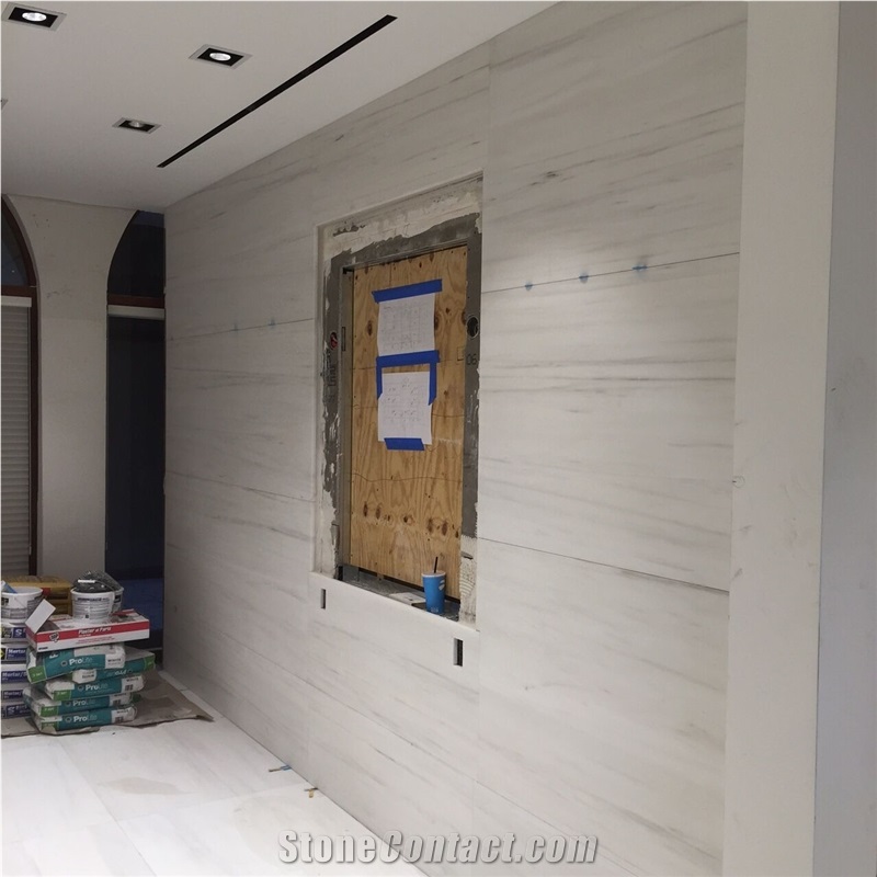 Bianco Dolomite Marble Bathroom Countertop