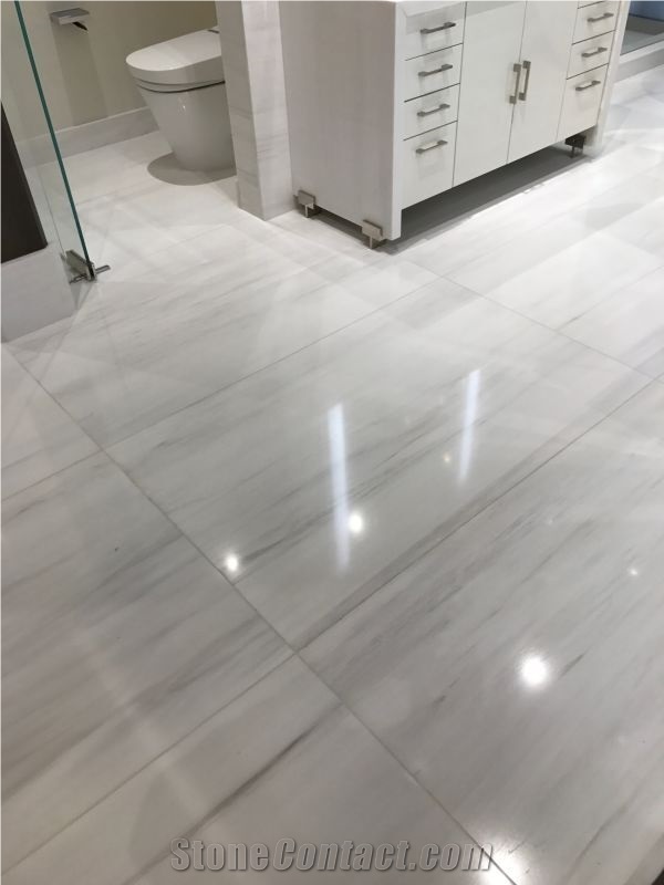 Bianco Dolomite Marble Tile Bathroom Tile
