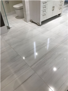Bianco Dolomite Marble Tile Bathroom Tile