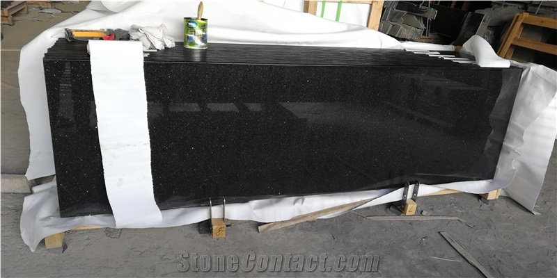 Black Galaxy Granite Countertop