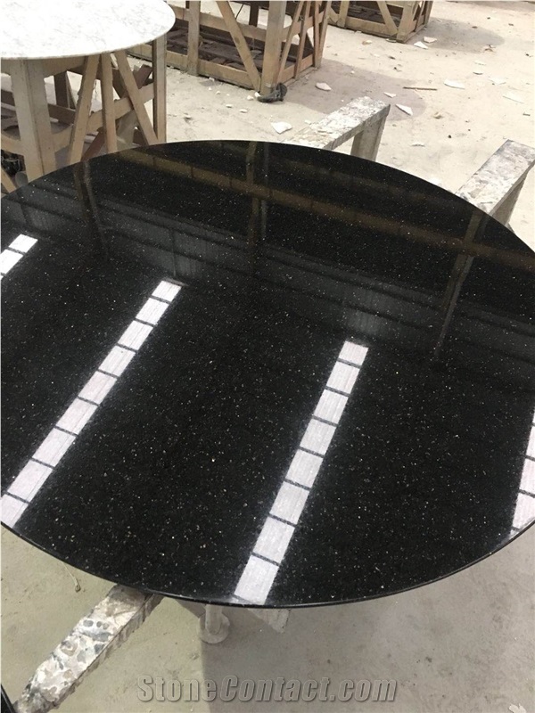 Black Galaxy Granite Table Top