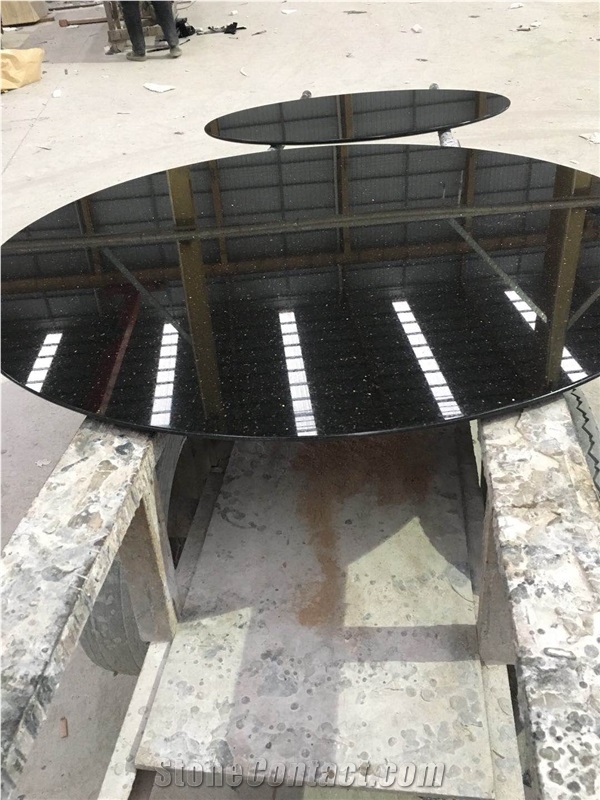 Black Galaxy Granite Table Top