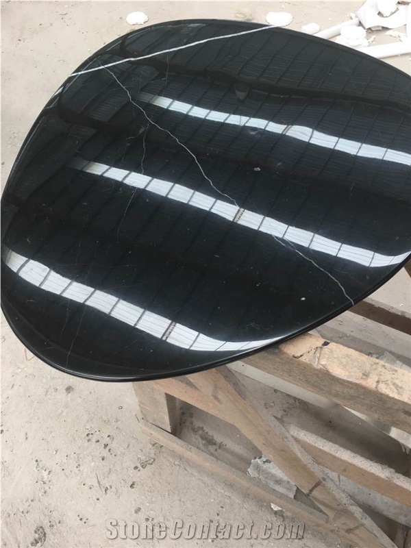 Black Marble Table Top Countertop
