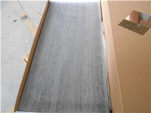 Blue Wood Vein Marble Tile