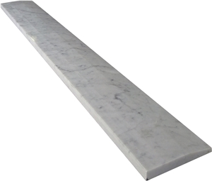 Cararra White Marble Threshold Sill