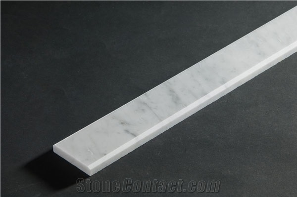 Cararra White Marble Threshold Sill