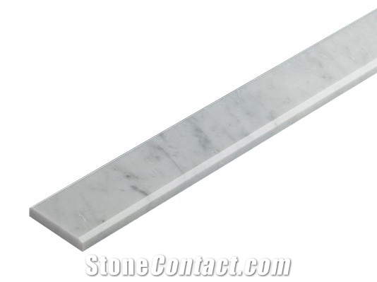 Cararra White Marble Threshold Sill