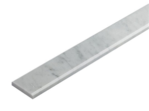 Cararra White Marble Threshold Sill
