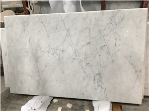 Carrara White Marble Island Top