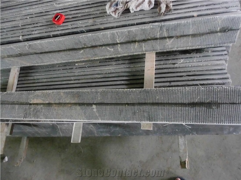 China Dark Emperador Marble Step