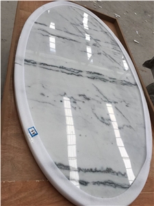 China Volakas Marble Table Top Kitchen Coutertop