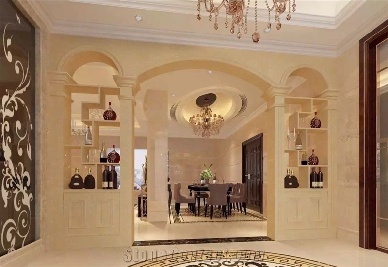 Crema Marfil Marble Application 3