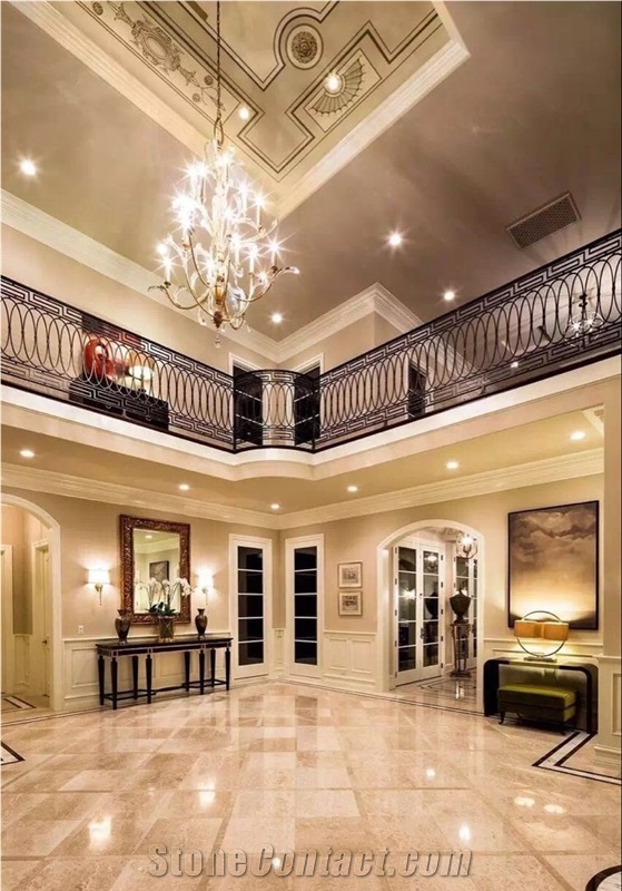 Crema Marfil Marble Application 3