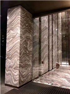 Fusion Grey Marble Tile Application