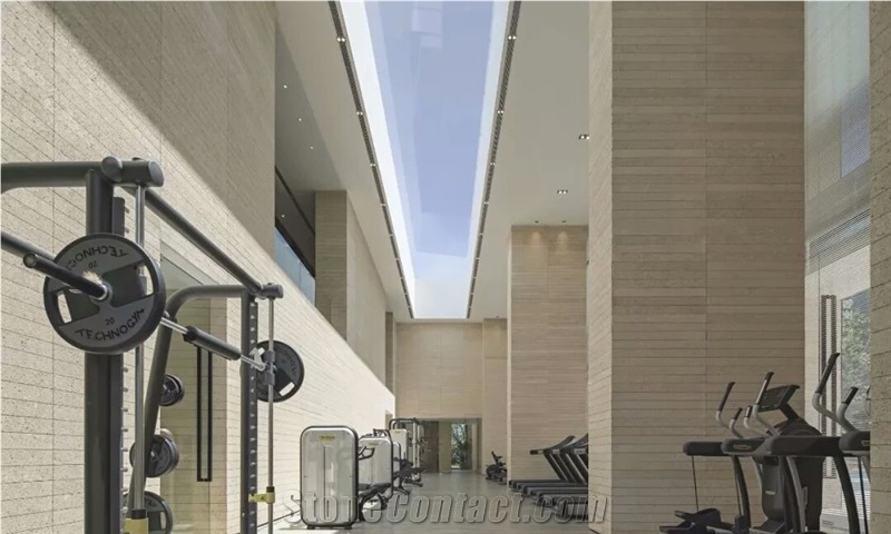 Gold Mocca Limestone Application 1