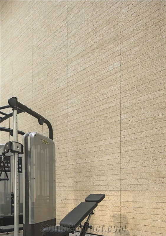 Gold Mocca Limestone Application 2