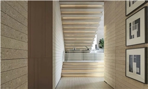 Gold Mocca Limestone Application 2