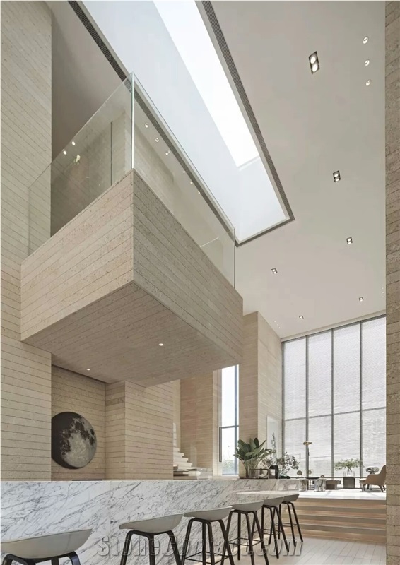 Gold Mocca Limestone Application 3