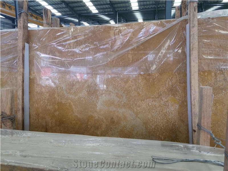 Golden Travertine Tile Flooring Tile Bathroom Tile